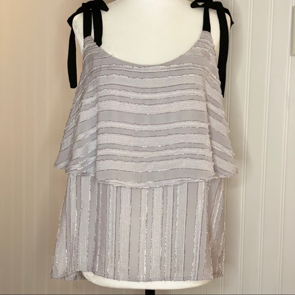 NWT Elodie Lilac and Silver Tank - Picture 3 of 12
